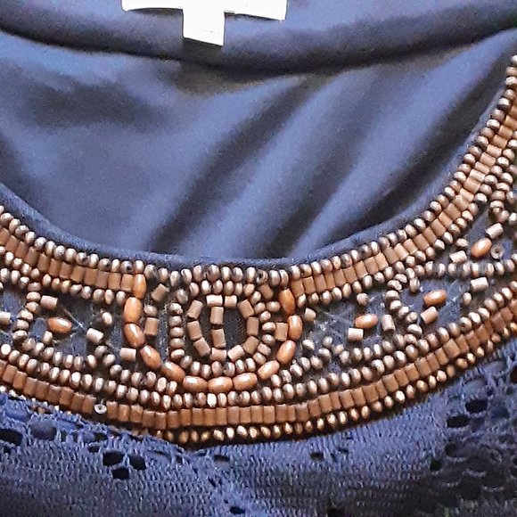 NWOT STUDIO ONE NEW YORK LACE SHEATH DRESS/ SIZE 18 - Picture 10 of 13